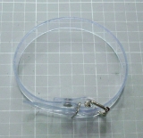 PVC transparente Befestigungs- und Fixierungs-Riemen 3,0 cm breit, abwaschbar, pflegeleicht, strapazierfähig