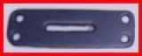 Leder-Bauteile, Formteile, Stanzteile, Bastelteile, für Schnalleneinbau gelocht mit Langloch 7,0 x 2,0 in 6 Farben