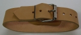 BDSM Bondageriemen, Lederriemen Fessel-Riemen mit Klemmschutz und zweidrittel-Lochung 4,0 cm breit bis 140,0 cm lang