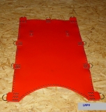 Ledersling Rundbogenausschnitt für noch besseren Liege und Benutzerkomfort mit Beinschlaufen Ketten in vielen Farben 105 cm x 65 cm mit Zubehör