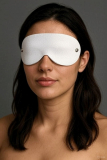 große breite Augenmasken Entspannungsmasken Designer Ledermasken in 6 Farben von LWPH