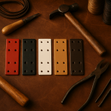 Zum Bau von Lederteilen, Gürteln, feinen Lederwaren Bändern und Manschetten uvm