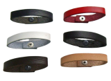 Designer Lederschlaufen für Durchlass von 5,0 cm für Ledergürtel Lederriemen Bänder u.v.m. in 6 Farben von LWPH