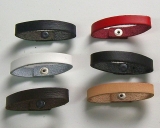 Lederschlaufen für Durchlass von 5,0 cm für Ledergürtel, Lederriemen, Bänder u.v.m. in 6 Farben von LWPH