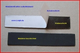 Walzblei Blei-Streifen beschichtet und mit Schutzfolie selbstklebend 29,0 x 3,0 cm x 1,0 mm ca. 100 Gramm
