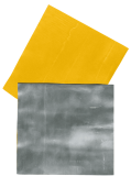 Walzblei Blei-Streifen 29,0 x 3,0 cm x 1,0 mm beschichtet und mit Schutzfolie selbstklebend ca. 100 Gramm
