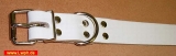 Lederriemen mit D-Ring 2,5 x 25,0 cm lang Befestigung- und Fixierungsriemen in verschiedenen Farben