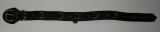 BDSM Taillengurt Lederriemen mit 6 D-Ringen, Klemmschutz 5,0 cm breit und zusätzlichen O-Ring