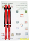 Design Lederarmbänder in 10 Ausführungen handgefertigten Lederarmbänder aus Deutschland modische Qualität aus Echtem Leder mit 2 Schnallen von LWPH