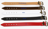 6 Lederarmbänder 1,4 cm glatt im Spar-Pack Qualität aus Echtem Leder in 6 Farben