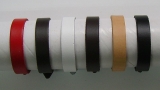 6 Lederarmbänder 1,4 cm glatt im Spar-Pack modische Qualität aus Echtem Leder in 6 Farben