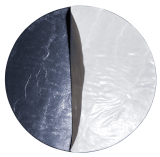 Runde Walzblei Blei-Scheiben 7,4 cm x 1,0 mm + 0,5 mm stark selbstklebende Bleifolie 50,0 Gramm