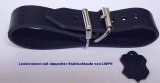 Lederriemen 2,5 cm x 80,0 cm mit doppelter Metallschlaufe in 6 Farben Nostalgie-Kinderwagen Halteriemen, Fixriemen u.v.m.
