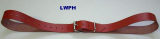 Lederriemen Gürtel 2,5 cm x 110,0 cm lang in 6 Farben Fixierungsriemen Schnallenriemen von Lwph