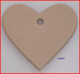 Lederherz ca. 6,0 x 5,5 cm in 6 Farben Herz zeigen für viele Verwendungsmöglichkeiten