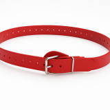 BDSM Bondageriemen 4,0 cm x 120,0 cm mit Klemmschutz und zweidrittel-Lochung Fessel-Riemen Lederriemen von Lwph