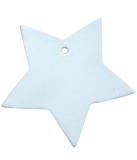 Geschenkidee Leder Naturleder Stern Handgemachte Deko