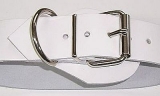 BDSM Taillengurt 5,0 cm x 140,0 cm mit 6 D-Ringen Klemmschutz und zusätzlichen O-Ring Lederriemen von Lwph