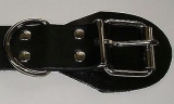 Extra Breit 10,0 cm x 120,0 cm mit 5 D-Ringen 6 St. O-Ringen BDSM Taillengurt Lederriemen in verschiedenen Farben von LWPH