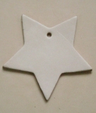 10 Ledersterne ca. 8,0 x 7,5 cm in 6 Farben Herz zeigen für viele Verwendungsmöglichkeiten
