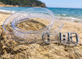 BDSM transparenter Taillengürtel 4,0 cm x 200,0 cm mit Klemmschutz +D-Ring Rollschnalle und Stahlschlaufe