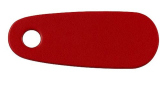 Aus echtem Leder gefertigt von LWPH mit Lochung in Farbe rot