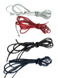 Lederband Lederschnur 2 Meter Lederriemen Flachband Kordel 3,5mm echtes Rindsleder in 5 Farben von LWPH