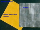 Walzblei Folie selbstklebend 100,0 x 100,0 cm x 1,0 mm Blei Dach Strahlenschutz 