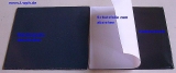 Walzblei, Bleifolie 22,0 cm x 10,0 cm groß 1,0 mm stark Bleiplatten einseitig selbstklebend mit Schutzfolie