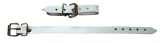 Lederriemen 1,1 cm breit x 50,0 cm lang Schnallenriemen, Halteriemen für universellen Einsatz